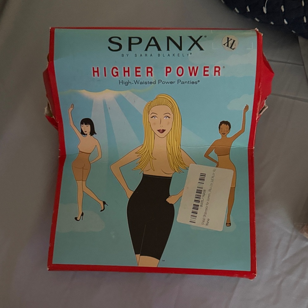 SPANX Higher Power Shapewear in tan new in box size xl
